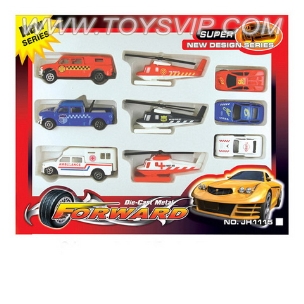 Alloy Mini cars set (9)