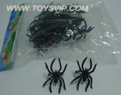 Black spider ring