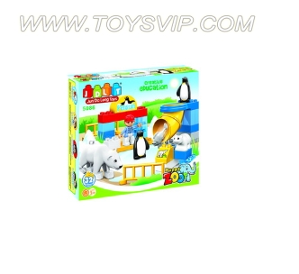 Zoo building block(32/ PCS)