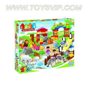 Zoo building block(120/ PCS)