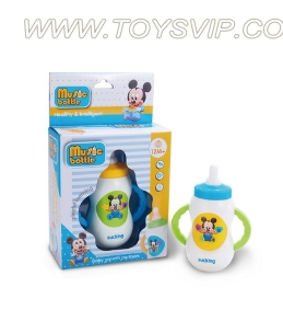 Light music with a touch simulation Bear bottle (men)