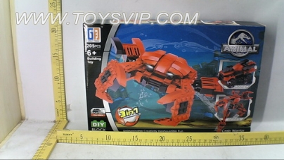 Blocks Animal World crab Warriors (205pcs)