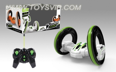 Remote control stunt double big wheel vehicle (NOT INCLUDED)