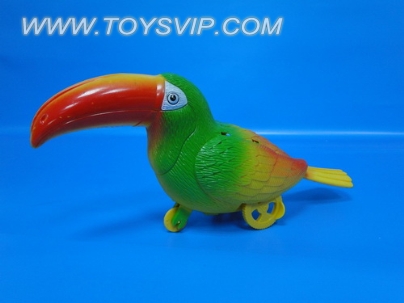 Pull toucan (with bells)