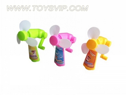 Hand fan power stations