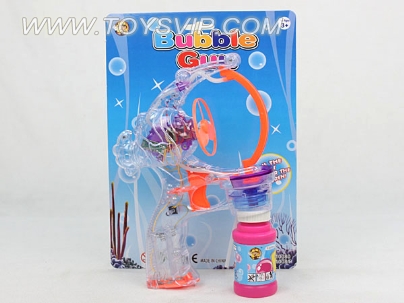 Large transparent bubble-lamp double flash bubble gun music without flood bottle