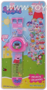 24 Movies Peppa projection electronic watches