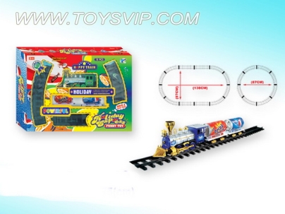 Music electric train track