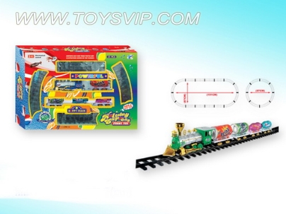 Music electric train track