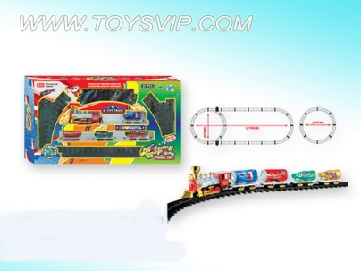 Music electric train track