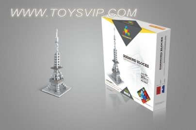 Eiffel Tower blocks (283 / PCS)