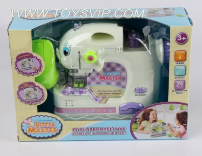 Electric sewing machine with light / Fish