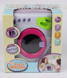 With electric lighting, music Washing Machine