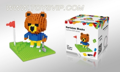 Brown Bear Golf blocks (315 / PCS)