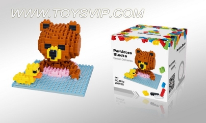 Brown Bear swimming blocks (289 / CPS)