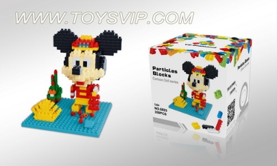 New Year Mickey blocks (353 / PCS)