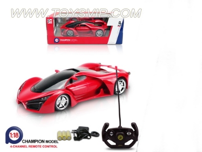 1:18 Ferrari remote control cars (including electricity)