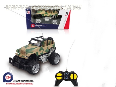 1:24 remote control car (NOT INCLUDED)