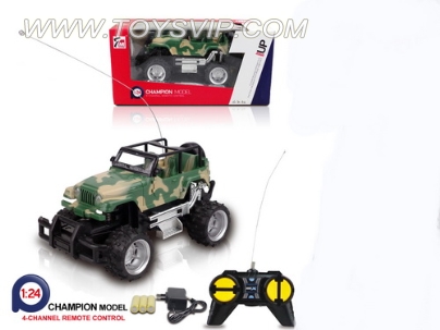 1:24 remote control cars (including electricity)