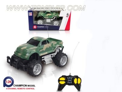 1:24 remote control car (NOT INCLUDED)