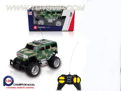 1:24 remote control car (NOT INCLUDED)