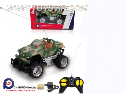 1:24 remote control cars (including electricity)