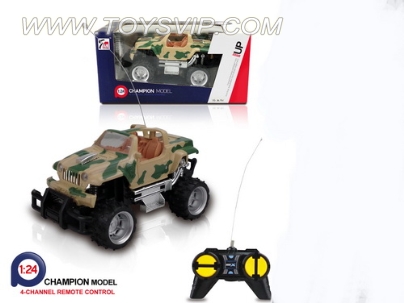 1:24 remote control car (NOT INCLUDED)