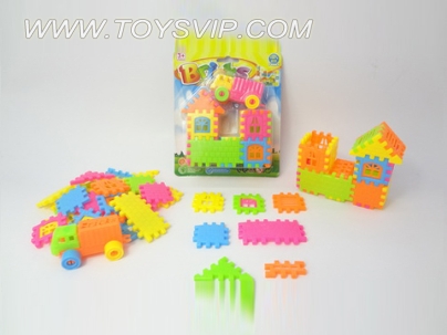 Building blocks assembled vehicles only room +1