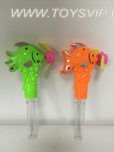 Lighting giant salamander hand fan