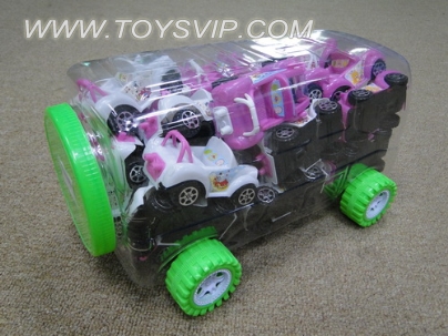 Pull back cartoon car (30PCS)