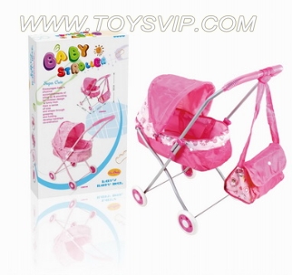 Baby Stroller sunshade + handbag (iron)