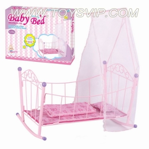 Iron Baby cradle bed