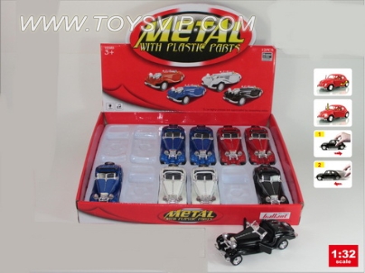 1:32 alloy classic cars (12PCS)