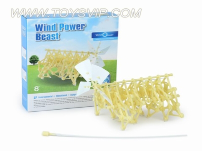 Wind power can be mechanical beast (English packaging)