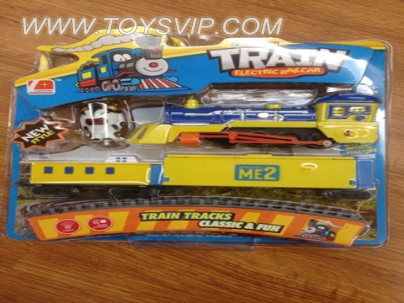 Cartoon train track