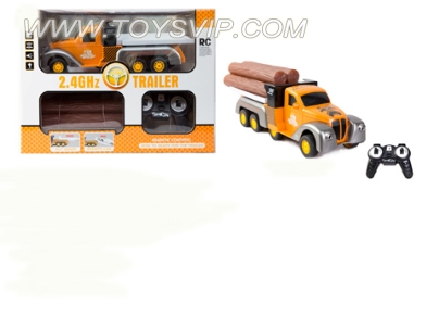 Remote control car drift tractors / wood (including electricity)