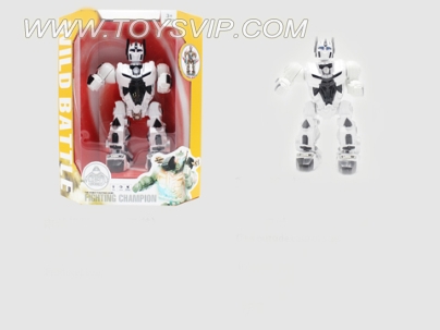 Electric robot (new fist / white)