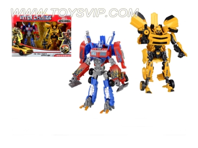 Deformation Bumblebee / Optimus Prime