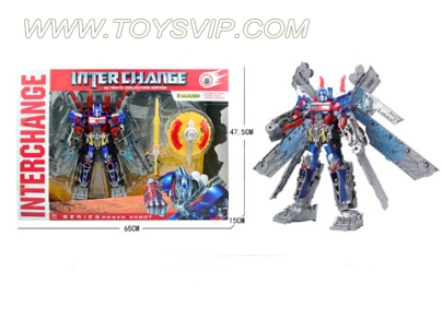 Deformation Optimus Prime with UFO