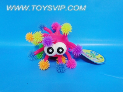 Snowflake big eyes glitter ball