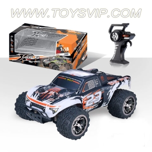 1:18 four-way high-speed remote control car (without packet of electricity)