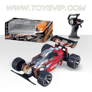 1:14 four-way high-speed remote control car (without packet of electricity)