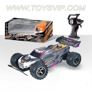 1:14 four-way high-speed remote control car (without packet of electricity)