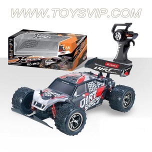 1:14 four-way high-speed remote control car (without packet of electricity)