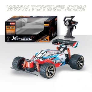 1:16 four-way high-speed remote control car (without packet of electricity)