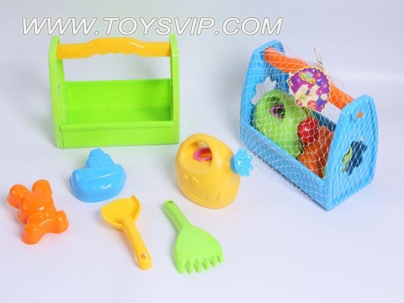 Tool rake shovel sand-ship rabbit pullet kettle basket composition