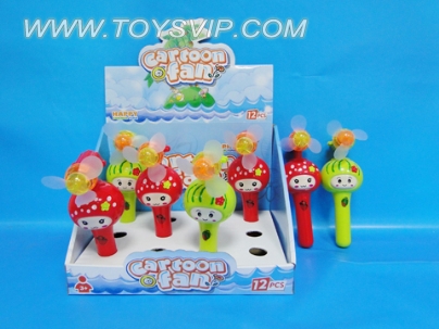 Cartoon electric fan (with light)