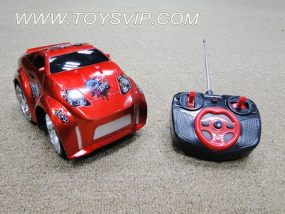 Four-way remote control car