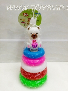 Polar Bear Round Rainbow Tower