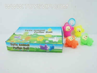 Monkey modeling flash Maomao ball (24 / PCS)